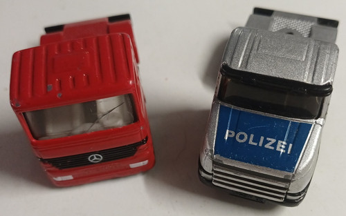 Siku semi trucks polizei - siku,